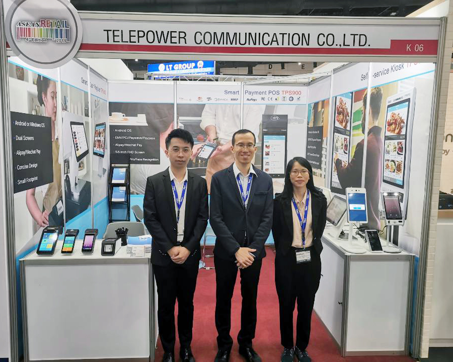 ASEAN Retail 2019 |Telpo products ignite the show